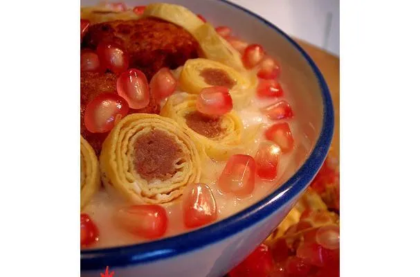 Gâteau aux fruits festif