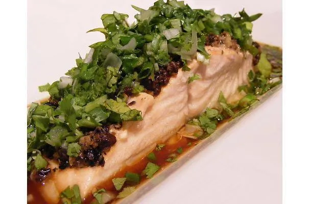 Salade fraîche de saumon