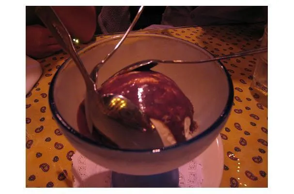 Crème glacée à l'ail