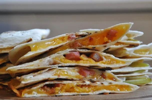 Quesadillas "à lui, à moi et à nous"