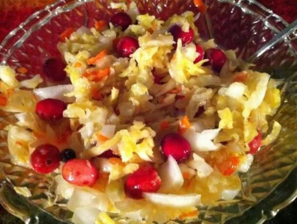 Choucroute maison aux canneberges