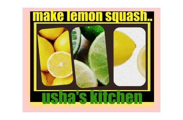 Préparation de limonade :