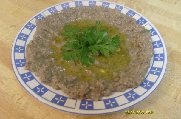 Baba Ganoush - Purée d'aubergine du Moyen-Orient