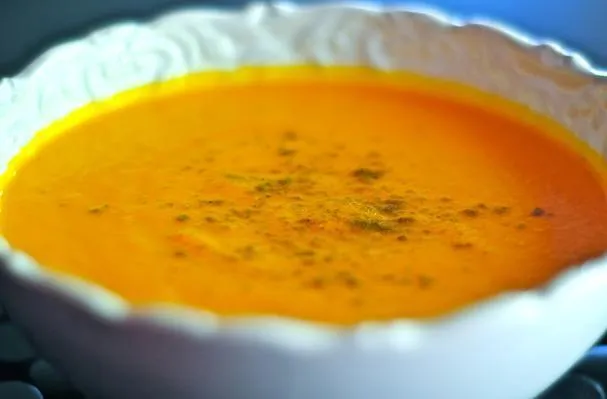 Soupe de carottes marocaine