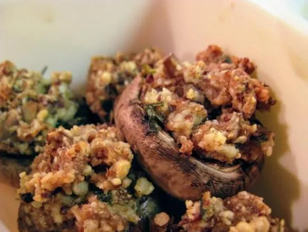 Farce aux champignons porcini