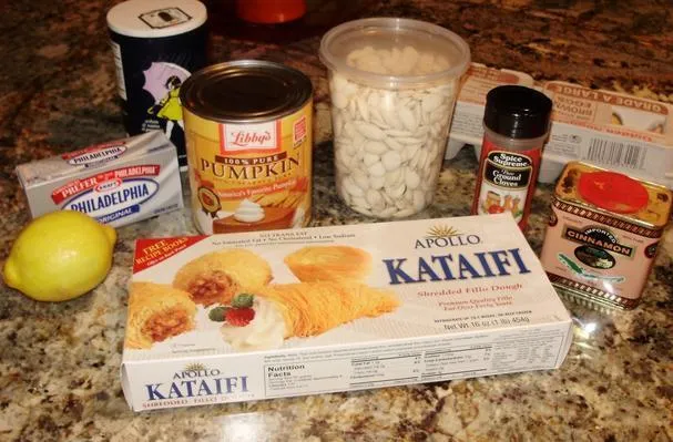 Kadayif à la citrouille