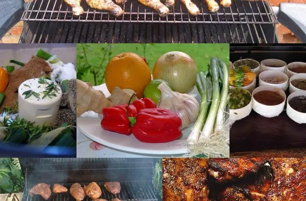 Recette de poulet jerk épicé de la famille de Zaire