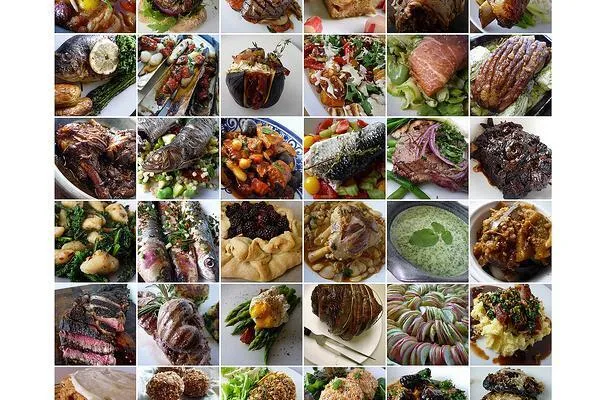 Pois chiche "poisson" à la sauce au piment rouge